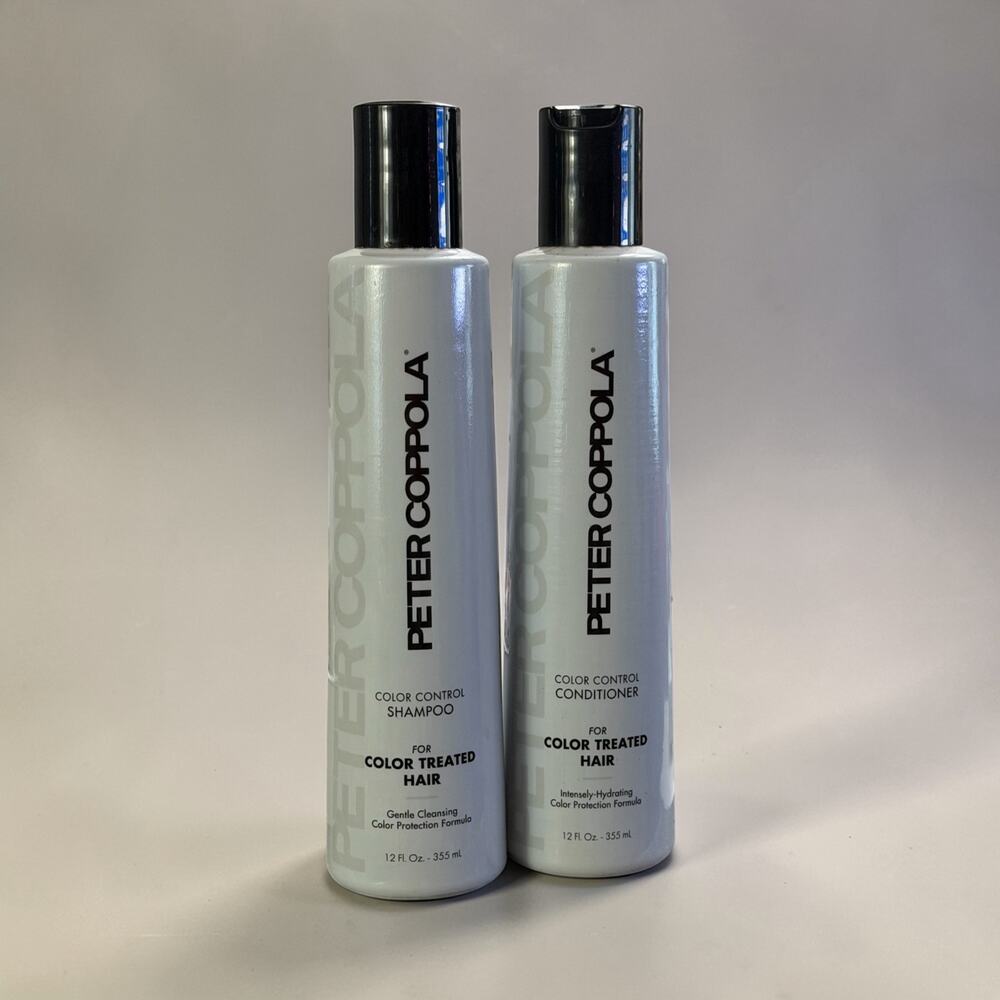 NEW Peter Coppola Color Control Shampoo & Conditioner color treated hair 12oz